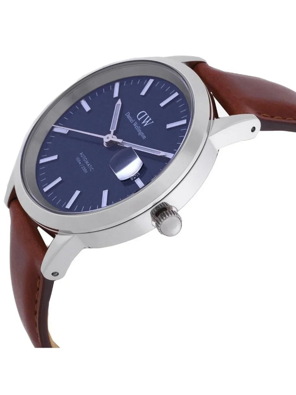 NWT Daniel Wellington Iconic St Mawes Automatic Blue Dial Watch